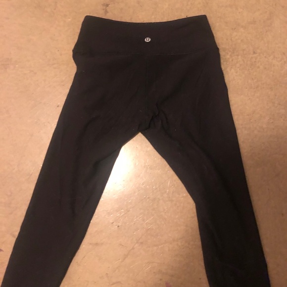Lululemon Sz 6 Wunder Under Leggings *Reversible* - Picture 5 of 7